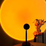 노을 석양 조명 선셋 무드등 태양램프 USB Sunset : 꿀띵