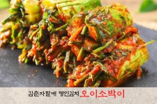 당일제조 HACCP 오이소박이 1KG 국내산100% 아삭한 엄마손맛 전라도 오이김치 맛집 : 강원도할매 김춘자명인김치