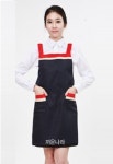 [까운나라]  A-183 곤색폴리적끈앞치마 , 요양사, 병원, 식당, 주방, 서빙, 행사용 단체 앞치마 : 까운나라
