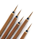 민화붓 3종세트 서예동양화붓 한국화붓 필수템 : 율아트