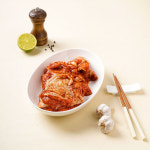 [1kg 세트] HACCP인증 춘천 광덕 장가네 철판 양념닭갈비 (쌀떡 우동사리 야채 포함) : 춘천 광덕 장가네 닭갈비