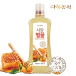 다농원 사양벌꿀 1kg 국내산 벌꿀 튜브형 티에이치커피 : 티에이치 커피