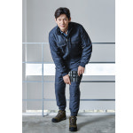 지벤 작업복바지 ZB-P2153 겨울 방한 솜패딩 팬츠, 면함유 현장실무형 근무복바지 : 지벤-경기산업안전