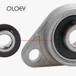 베개 블록 베어링 4 개 KFL08 KFL000 KFL001 KFL002 KFL003 KFL004 KFL005 8/10/12/15/17/20/25mm 아연 합금 직경 보어 플랜지 : 믿고마켓