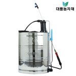 한일 수동 분무기 압축 배부식 스텐 17L 농약 살포 방역 HS-310 대풍농자재 : 대풍몰
