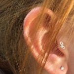 을 토템 Tragus 클립 귀걸이 Boho 비 피어싱 연골 boucle : 더 미래모