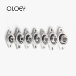 베개 블록 베어링 4 개 KFL08 KFL000 KFL001 KFL002 KFL003 KFL004 KFL005 8/10/12/15/17/20/25mm 아연 합금 직경 보어 플랜지 : 믿고마켓