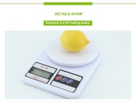 10kg 1g Englishversion 디지털 저울 가정용 주방 플랫폼 무게 전자 : 가로수-1