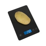 유리 베이킹 BASIC 무게 저울 터치 버튼 LCD 디스플레이 전자 측정 USB : 가로수-1