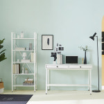 HGF5G 1200 철제 일반형 서랍 책상 책장 세트 : 히트가구