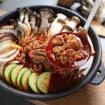 얼큰 시원한 소고기전골 밀키트 2인분 : 국민수라간