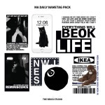 Ma Daily Nametag Pack : 더브릭스튜디오