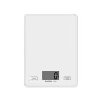 디지털 주방 파란 강화 유리 저울 1g/5kg 식품 울트라 슬림 LCD : 가로수-1