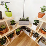 원목 화분다이 선반받침대 거실 진열대 다육이정리대 베란다인테리어 주문제작1:1 : 원목침대 꿈을꾸는가구