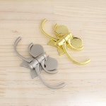 철천지 나비 옷걸이 무광실버 피스포함 H8393 : 철천지