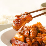 치즈떡 세트메뉴 닭갈비 밀키트 택배(2kg) : 춘천 광덕 장가네 닭갈비