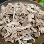 (냉동)국내산 순대국용 슬라이스된 돼지내장 1kg 염통 오소리감투 곱창 : 퀸미트
