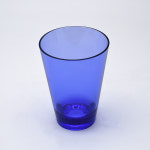 국산 업소용 피씨컵 PC컵 / 330ml 라운드 블루 : 생활연구소-L