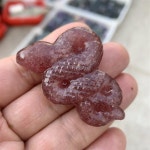 비즈라이프 물방울비즈 마노 오벨리스크 천연자수정원석 핸드스톤 천연 석재 뱀 입상 장식 치유 Reiki 크리스탈 손 조각 동물 동상 공예 홈... 