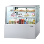 업소용 쇼케이스 냉장고 마카롱 케익 카페 제과 냉장 영업용 LED 그랜드우성 1200 화이트 : 단골키친