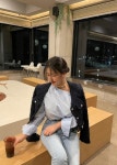 [ 인더블레스 ] 제니 크롭 트위드자켓 : 인더블레스