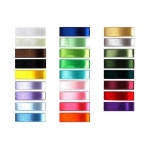 [유니아트] 6500 공단리본 15mm 25yd 빨강 : ap문구