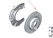 34116898729 34116898730  앞브레이크디스크 348-36 ( 진머만, 오토컴) 타입제품  2개세트 제품 : 원파츠