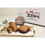 전주수제초코파이 오리지널 10개입 천년누리전주빵 전주명물 우리밀 전주한옥마을 전주비빔빵 아침식사대용 : 한옥마을쇼핑몰