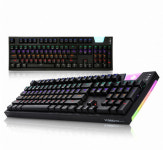 앱코 K660 ARC 프리미엄 카일광축 완전방수 레인보우 LED 게이밍 키보드 (블랙/클릭) : 키보드-케이스 정품 스토어