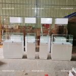 제품 쇼케이스 진열장 장식장 페인트 세라믹 보석 유리 카운터 선반 디스플레이 E 88 : 마켓 에스