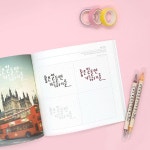캘리그라피 문구 연습 독학 캘리그라피책 : HAPPY 스마일 상점