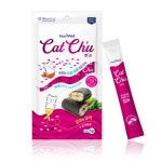 뉴트리웰 캣츄 츄르스틱 장어&미역 반려묘 고양이 간식 60g : 청량스토어