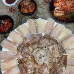 전라도 신안 안삭힌 생홍어 500g 국산 삭힌 홍어 500g 애 회 삼합 : 나드리코코