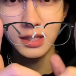 고등학생안경 얼굴작아보이는 사무용 도수없는 편한 안경 테 : 히엘홈