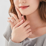 [셀럽 착용] 14k,18k 믹스컬러 미니 셀럽 반지 : 도로시쥬얼리