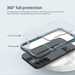 갤럭시 삼성 호환 For Samsung Galaxy S22 Plus Ultra 울트라 케이스에 대한 NILLKIN 자연 TPU 프로 투명 지우기 소프트 실리콘 커버... 