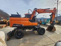 타이어굴삭기 두산 DX160W5L 2021년 장비판매합니다 : 비젼코리아중기매매상사