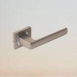 도무스 CMRD 412NI 니켈 도어핸들 심플 레버 핀타입 방문손잡이 : 철물로