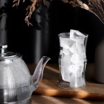 내열유리컵 아이스커피잔 홈카페 투명유리잔 450ml : 홍당상점