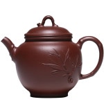 명품 자사호 220cc 이싱 원광 자니 수제 죽절호 : 차의 정원