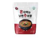 국내산 미꾸라지와 농산물로 만들어지는 담백하고 구수한 진짜 [남원추어탕] 혼자먹는 남원추어탕 300g x 5팩(선물셋트) : 유진코리아