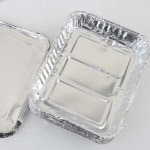 일회용 은박 알루미늄 김밥 도시락 스파게티 포장용기 : 루닝스토어