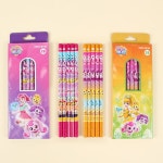 캐치티니핑 연필 세트 5본 2B 캐릭터 귀여운 초등 학생 어린이 필기구 신학기 단체 선물 : 근처문구점