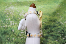 날개하네스 H형 오렌지체크 : 리틀오렌지샵