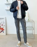 쵸리네 남성의류 남자 커플 블루종 패딩항공점퍼 : 쵸리네 스토어