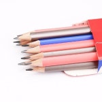 찰필 pcs 기본 연필 미니 깎이 HB H B 안전 소재 색 모양 자연 나무 학생  콩테 : 서현14우진