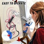 터프팅 건 블루핑크 전기 카펫 깔개 총 카펫 직조 편직 기계 : 문래글로벌