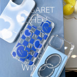 아이폰12/PRO호환 카드수납 케이스 투명 [주문제작] 글루미즈 하트체커보드 탱크카드케이스 : 나음코퍼레이션