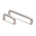 12파이 베이직  2구 가구손잡이 실버 P64 : 손잡이 세상