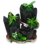 숯부작2호 공기정화참숯 숯화분 집들이선물 개업 제습용숯 승진축하 : 미라클 flower24